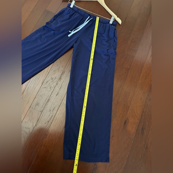 DKNY Pajama Lounge Pants Wide Leg Size S color Blue Super Soft draw string - Picture 5 of 9